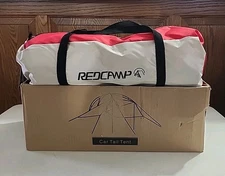 REDCAMP Awning Car Tail Tent Car Camping Tan Red 