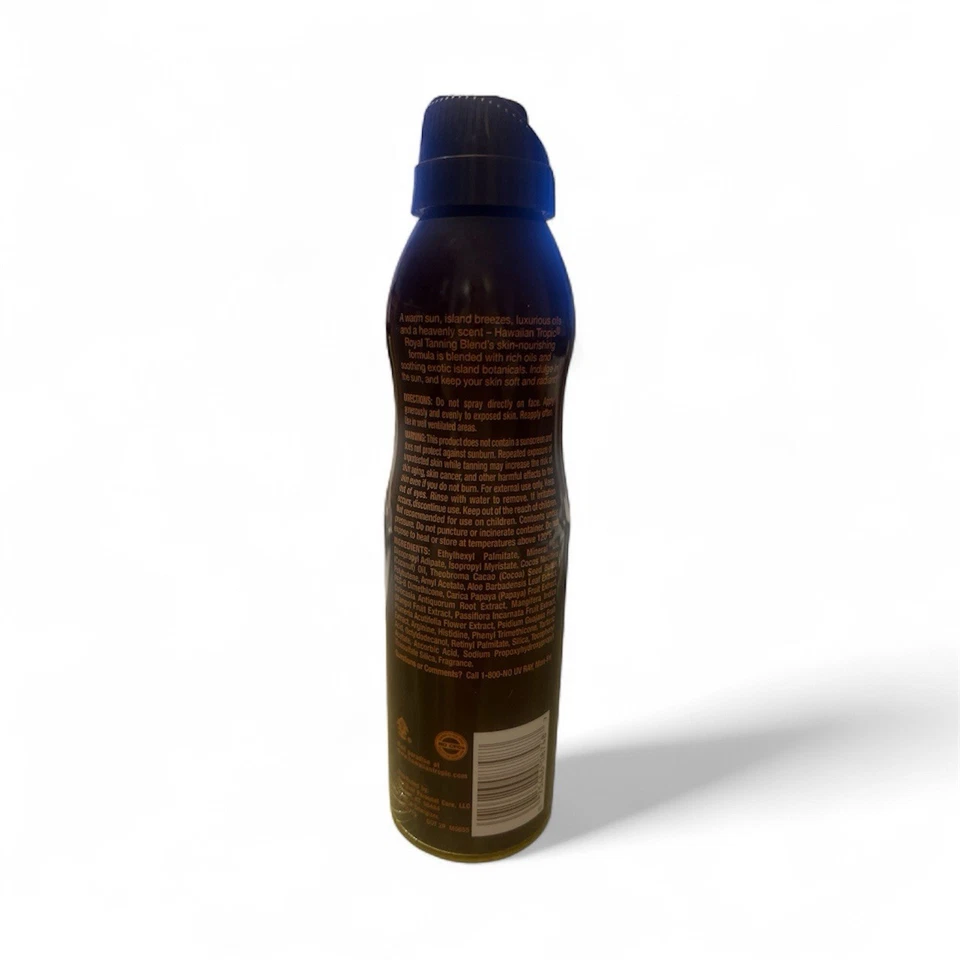 Spray transparente bronceador Hawaiian Tropic Royal triple mezcla rica 6 oz. NUEVO HTF Foto 2 de 2