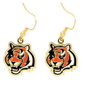 Cincinnati Bengals Earrings Logo 402025607552 Ebay Image Is Loading Cincinnati Bengals Earrings Logo