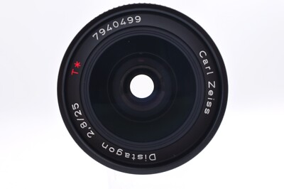 Contax Carl Zeiss Distagon T* 25mm f/2.8 Lens MMJ C/Y Mount
