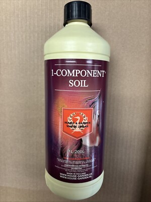 House & Garden 1-Component Soil Nutrients For Growth & Flowering Phase 1L:200L