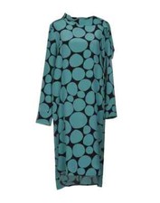 NWT MARNI Blue & Black Mod Silk Sheath Dress 2 US/38 IT $940  Simply Adorable!