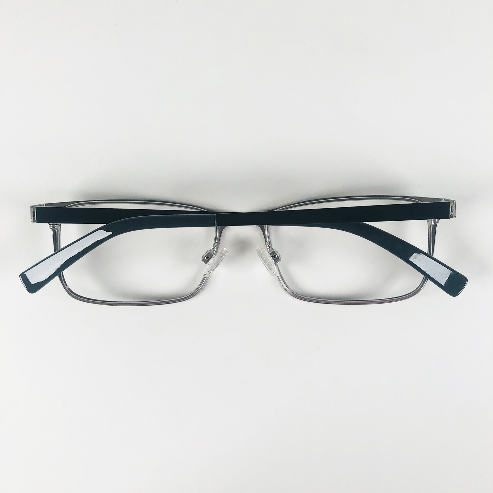 SPECSAVERS eyeglasses SATIN BLACK RECTANGLE glasses frame MOD: LUKAS ...