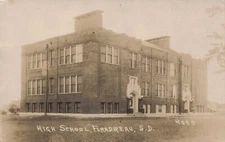 RPPC Flandreau South Dakota Sioux Indian School Moody County SD Photo Postcard