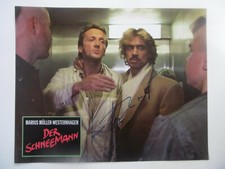 Marius Müller-Westernhagen Autogramm signed 24x30 cm Lobbycard "Der Schneemann"