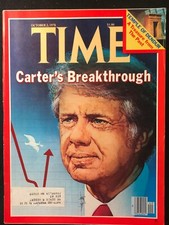 TIME MAGAZINE - October 2 1978 - JIMMY CARTER /  Yasser Arafat /  Nicaragua