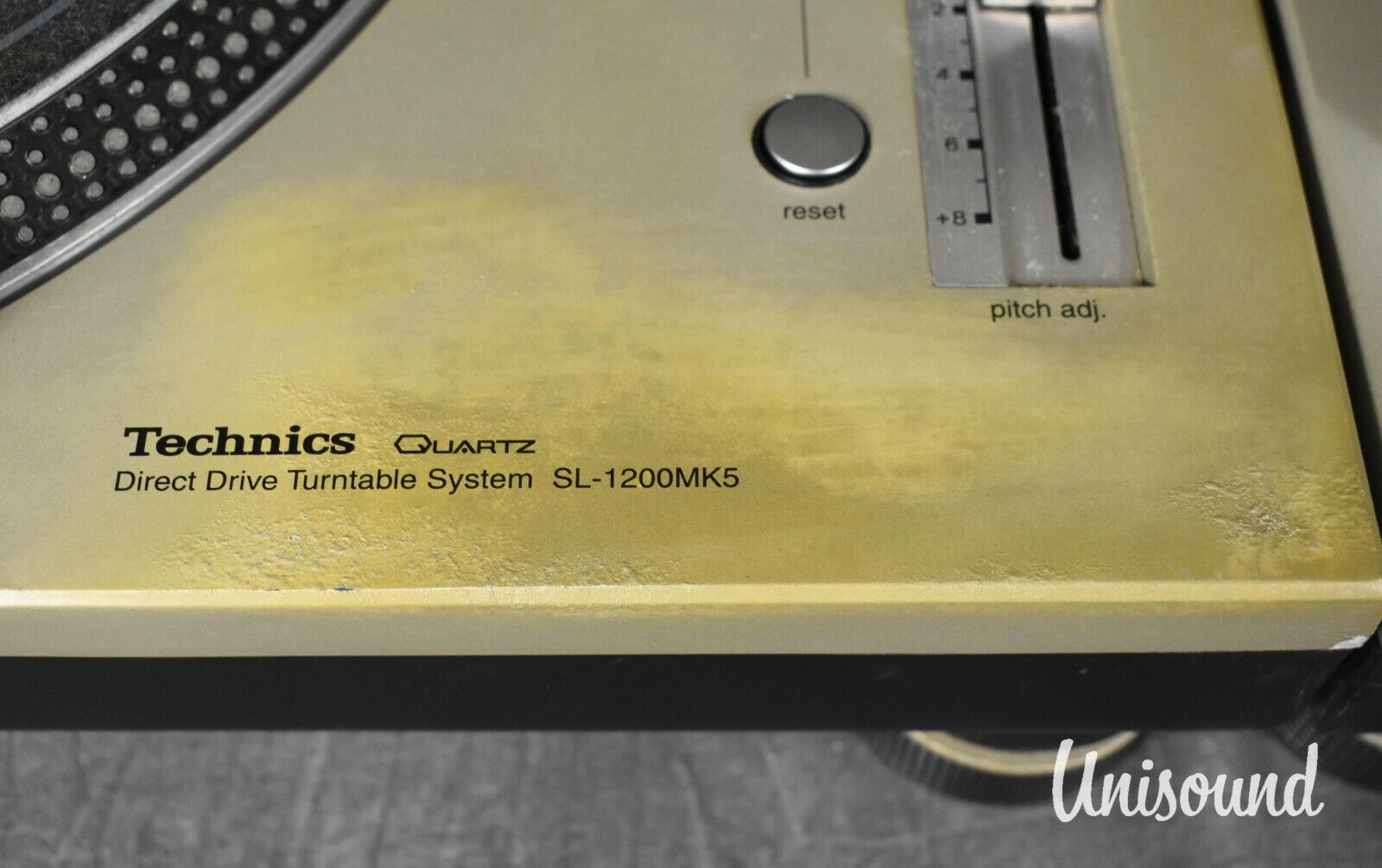 Technics SL-1200 MK5 Silver pair Direct Drive DJ Turntable in Good 