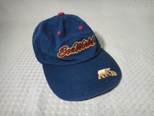 Vintage Seaworld Blue Youth Adjustable Cap Hat