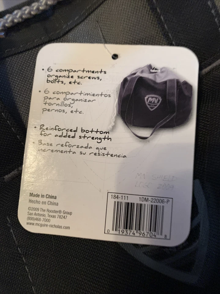 Maguire Nicholas small parts organizer the original work belt - Image 4 of 4