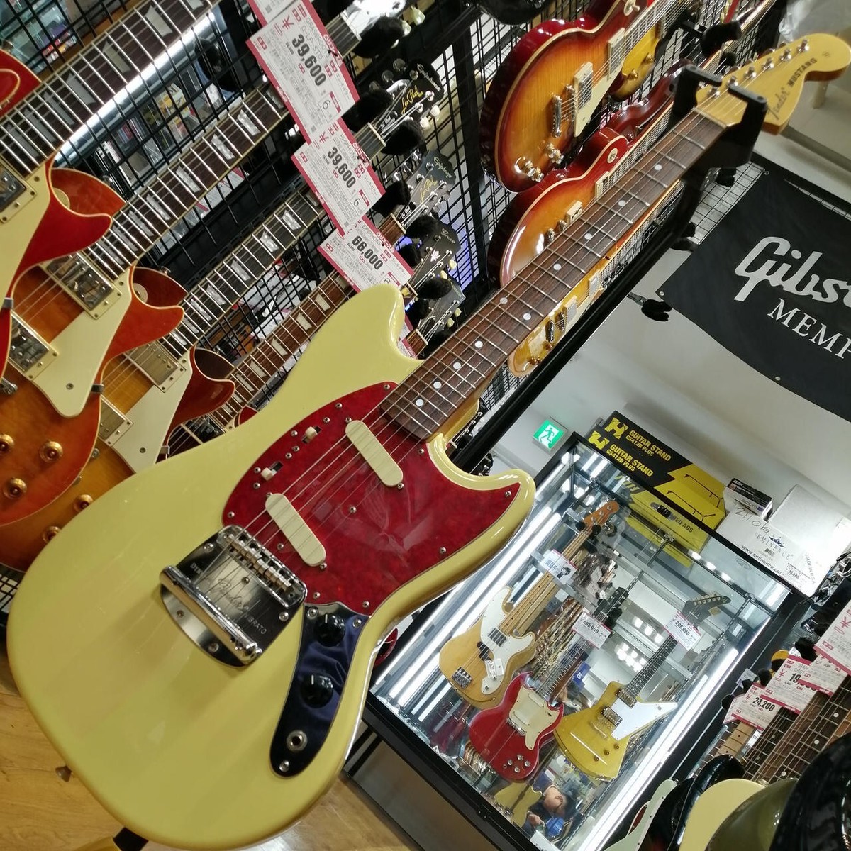Fender Japan Mustang MG69-65 YWH Electric Guitar Crafted in