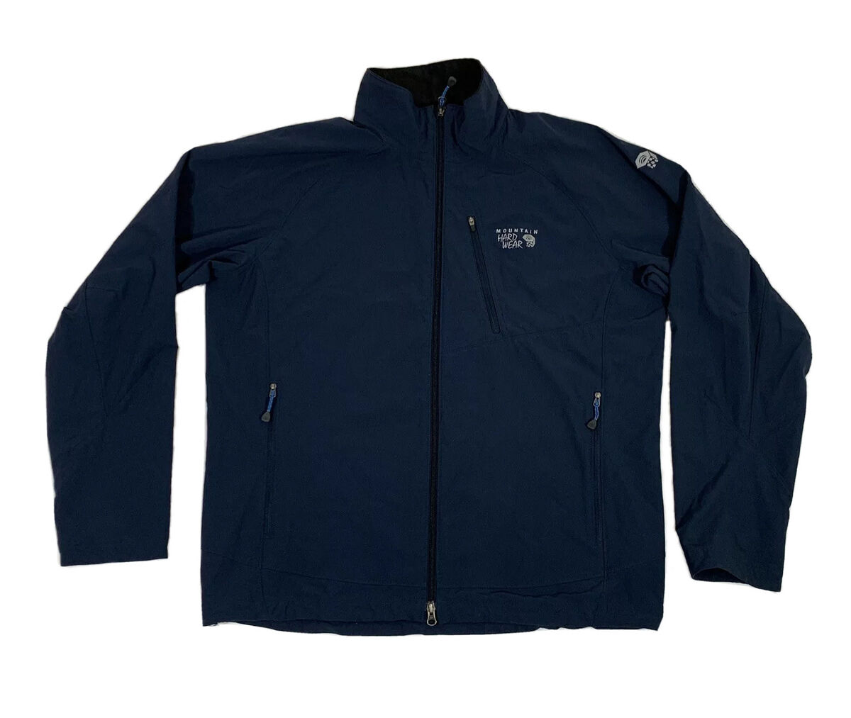 Mountain Hardwear Men's XL Softshell Jacket Blue Light Soft Mountain Hardwear Men's XL Softshell Jacket Blue Light Soft