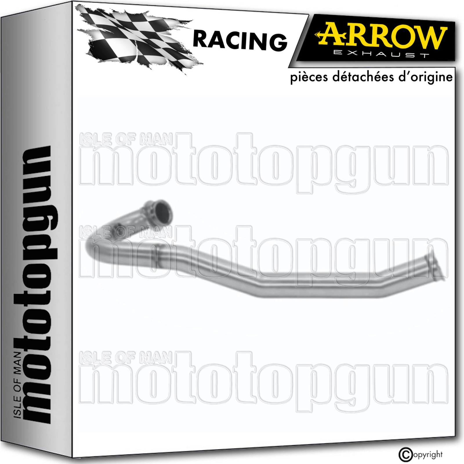 Collecteur Arrow acier haute résistance Husqvarna 701 Supermoto 2024
