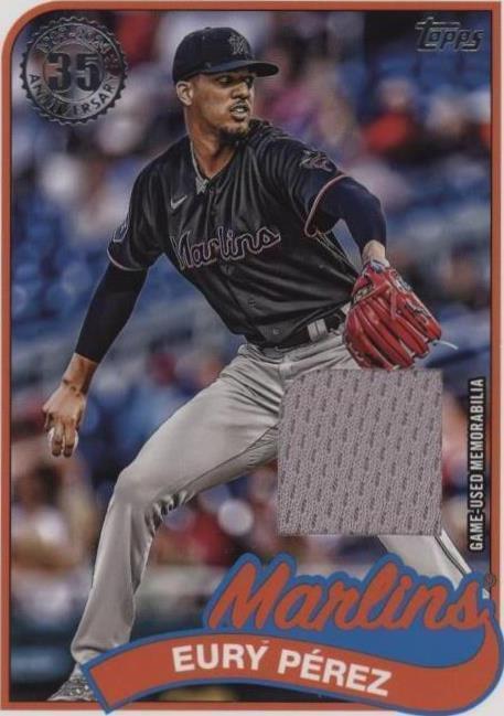 2024 Topps Series 2 1989 Topps Baseball Relics Eury Perez 89r2 Epe 
