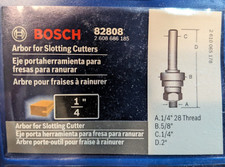 Fraîse Bosch 85461M 3/8" - 2 Flûtes Carbure, Profil Ogee, Queue 1/4"