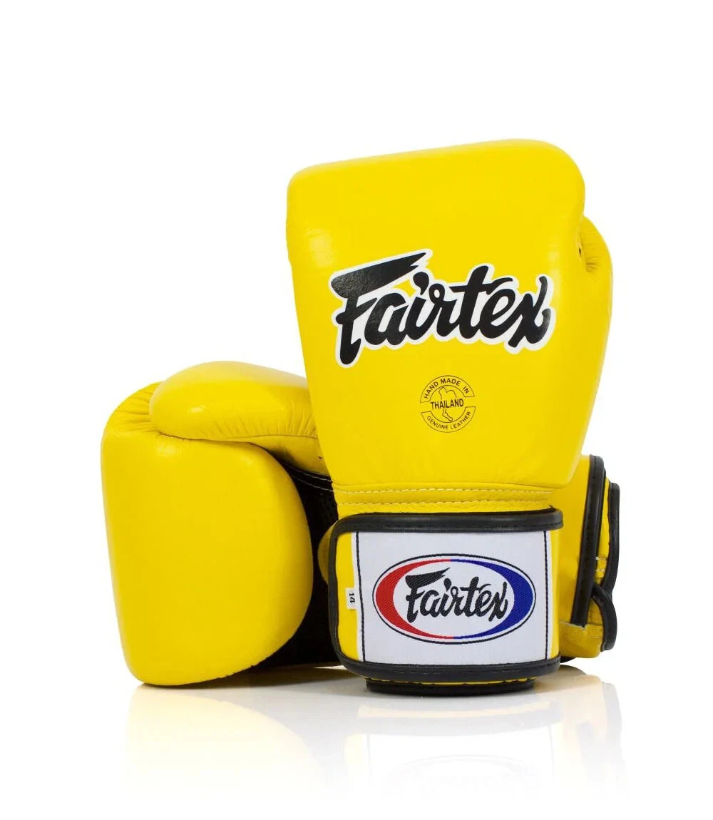 Fairtex Yellow 16 oz. Weight Boxing Gloves for sale | eBay