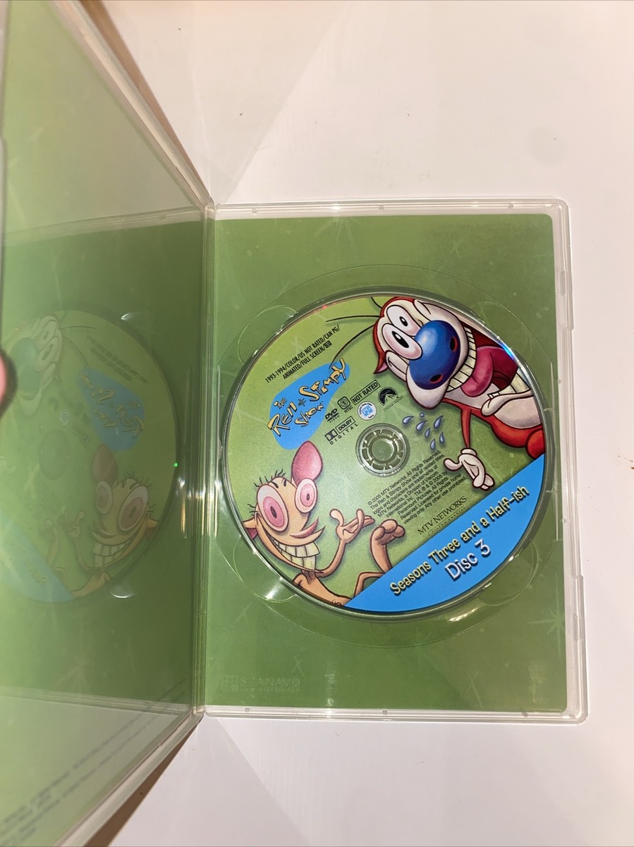 Ren & Stimpy Season 3 and a Halfish DVD Cartoon MTV TV Show