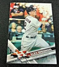  ALEX BREGMAN  2017 TOPPS WAL MART HOLIDAY METALLIC SNOWFLAKE RARE VERSION HWM47