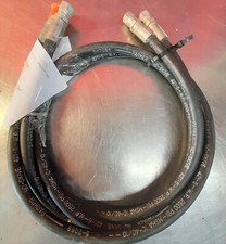 2 X Parker 60", NO-SKIVE HYD HOSE, 421-5 WP, 2500 PSI, MSHA 1C-40/10 w/Fittings