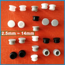 Snap-on Hole Plug Silicone Rubber Blanking End Caps Seal Stopper 2.5mm ~ 14mm