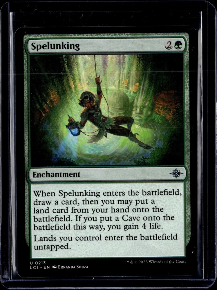 Spelunking 213 LCI NM MTG Magic the Gathering Card  