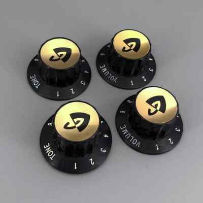 Original Guild Guitar Knobs Silver or Gold 2Pcs Volume 2 Pcs Tone