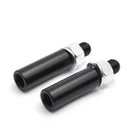 PWL PAIR INDICATOR TURN SIGNAL LIGHT EXTENSION HOLLOW STEM M10 BLACK