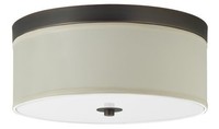 Linea Di Liara Occhio 15-inch Two-light Ceiling Fixture, Oil Rubbed Bronze With on sale Linea Di Liara Occhio 15-inch Two-light Ceiling Fixture, Oil Rubbed Bronze With on sale