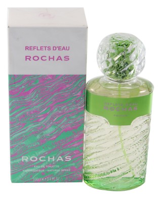 Rochas Reflets D'eau Rochas Men's Eau De Toilette 3.4/3.3  oz / 100 ml NIB