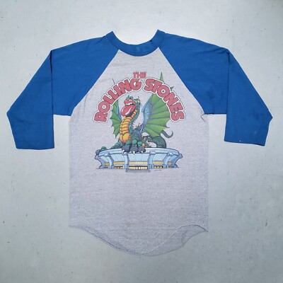 80s Rolling Stones Journey 1981 Stadium Tour Tshirt George