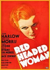 Deco POSTER.Home room wall Art.Interior Design.Red Headed Woman movie.7025