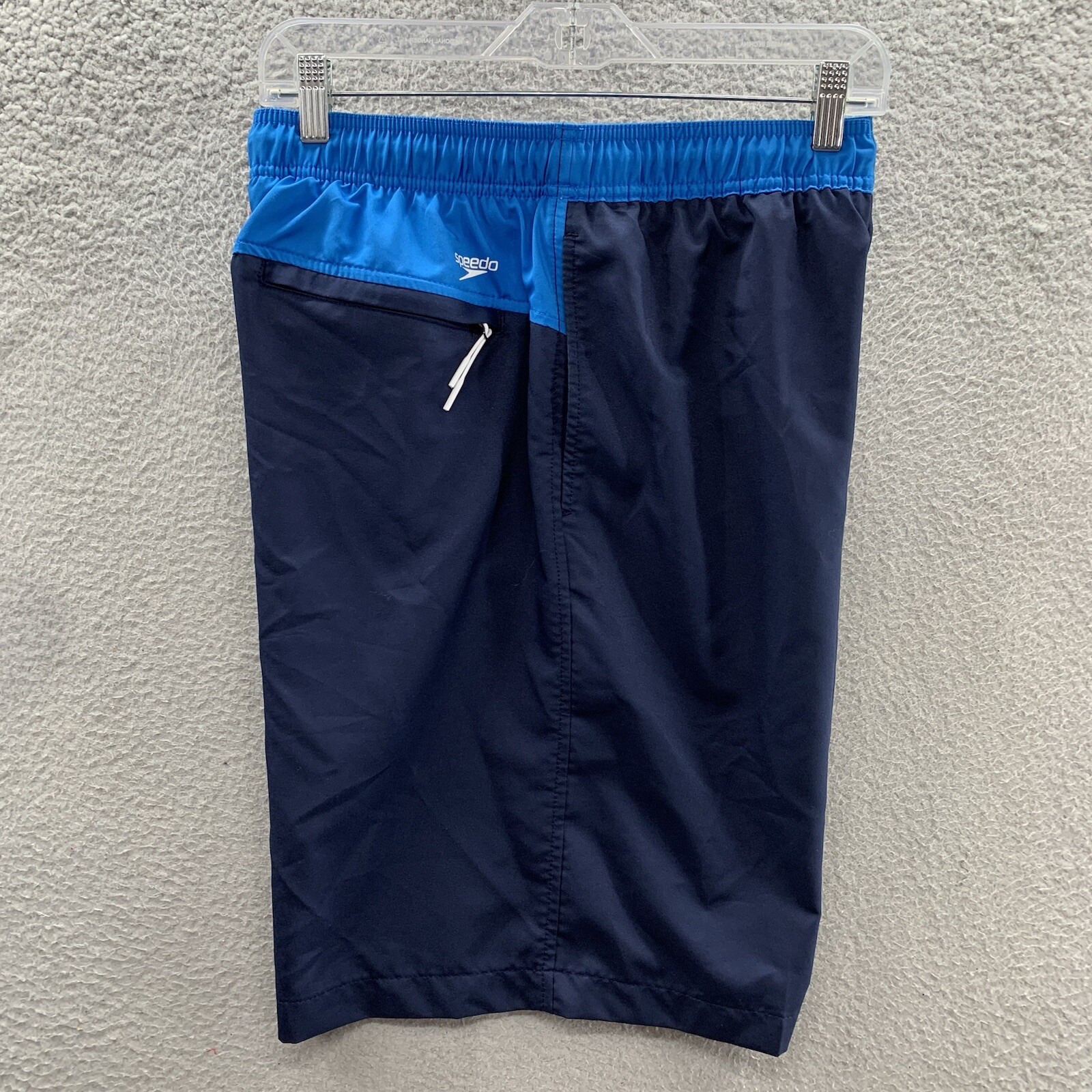 Speedo Men's Swim Trunks Marina Sports VolleyBall Board Shorts Blue
