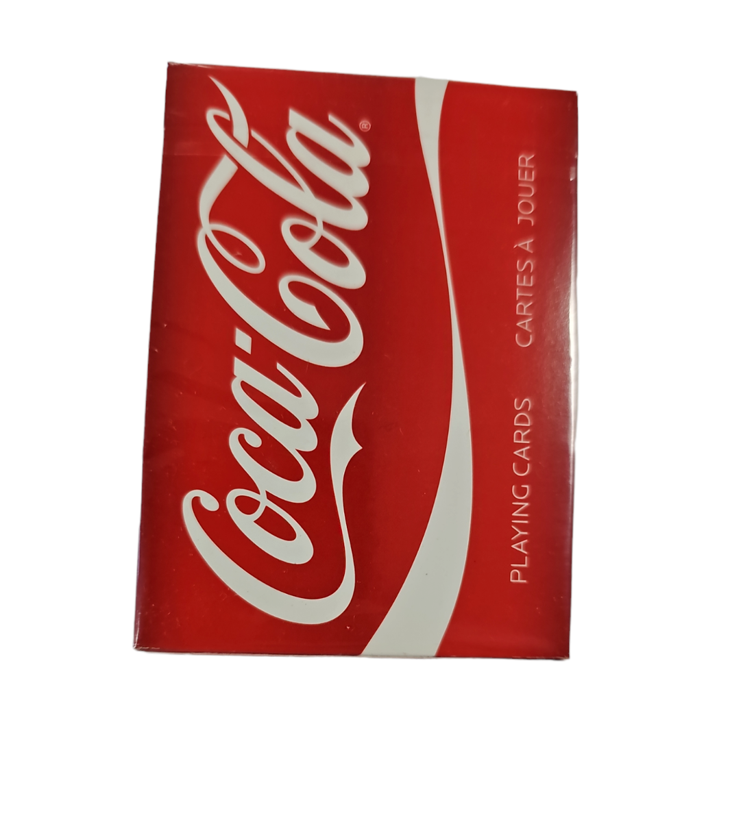 Coca-Cola Coke STRIPE Bicycle Playing Cards OHIO MADE OOP RARE