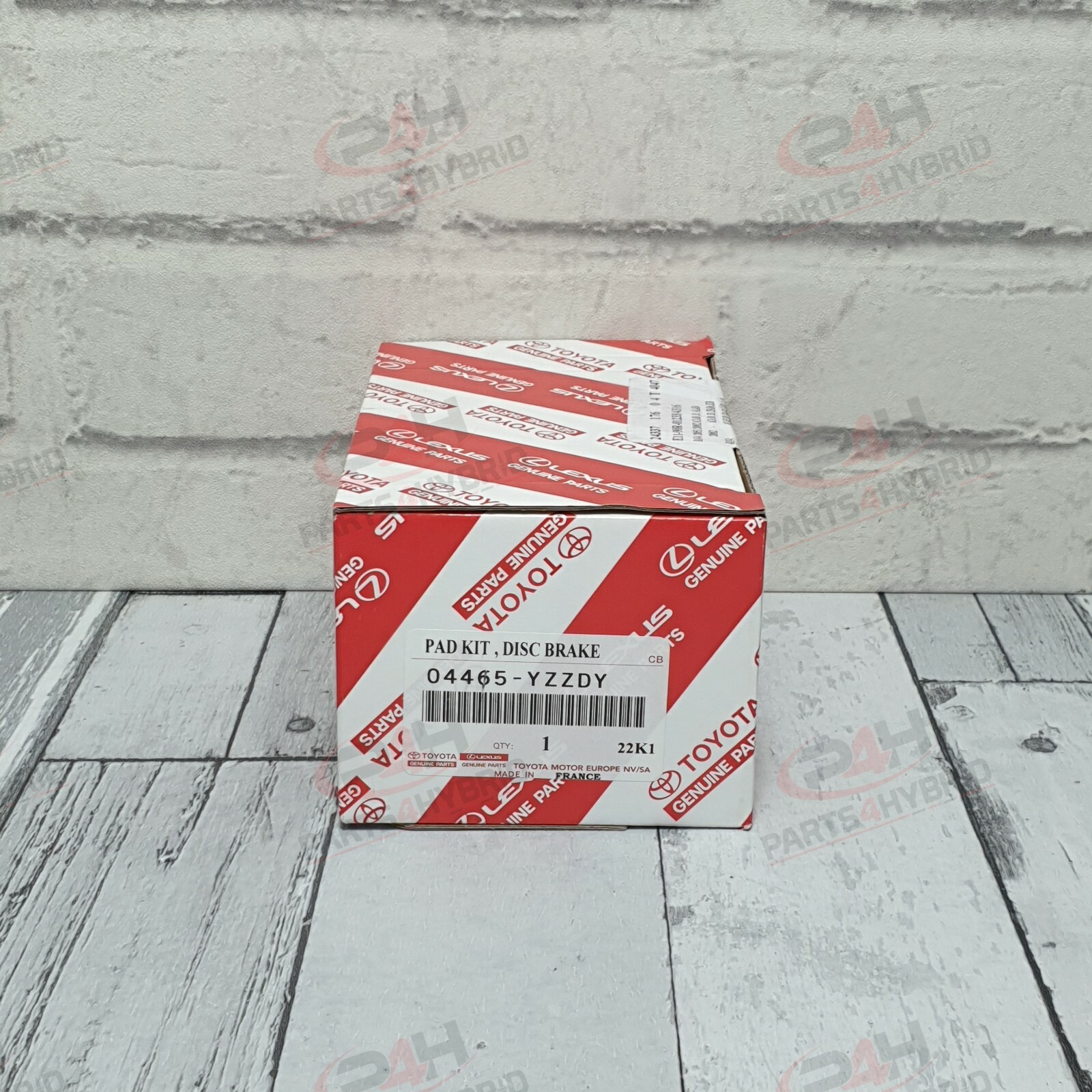 GENUINE TOYOTA RAV4 FRONT BRAKE PADS 2005-2019 OEM 04465-YZZDY LEFT & RIGHT SIDE