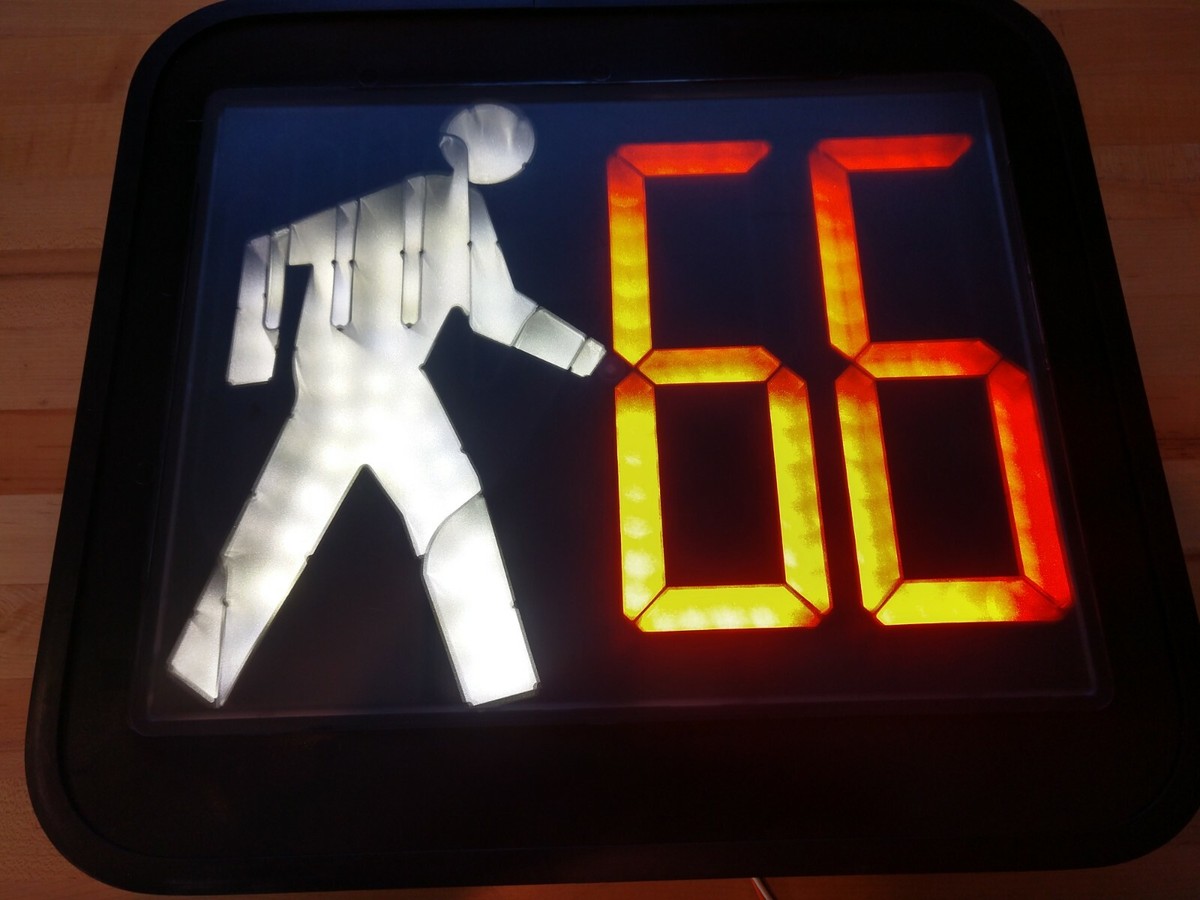 Dialight # 430-6479-001x Pedestrian Traffic Control Light | eBay