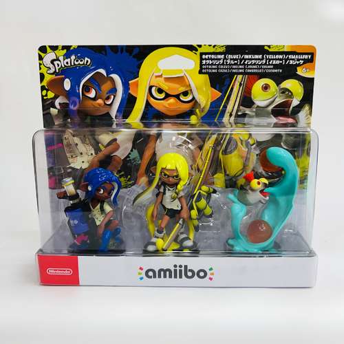 AMIIBO SPLATOON 3 OCTOLING INKLING JAUNE (YELLOW) JAPAN NEW AMIIBO SPLATOON 3 OCTOLING INKLING JAUNE (YELLOW) JAPAN NEW