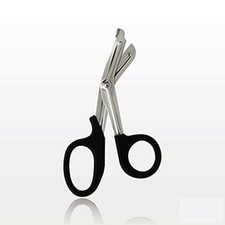 Utility Scissors, Trauma Shears, Titanium Bandage Shears Bent Stealth.