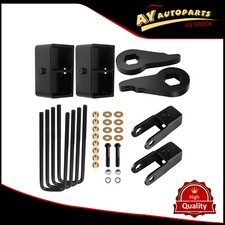 3 Front Rear Leveling Lift Kit For 1999-2007 Chevy Silverado 1500 4x4 4wd 3 Front Rear Leveling Lift Kit For 1999-2007 Chevy Silverado 1500 4x4 4wd