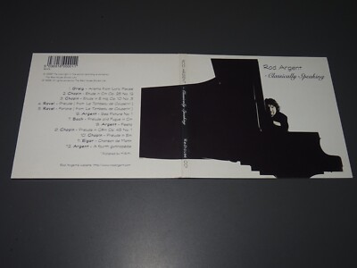 ROD ARGENT - CLASSICALLY SPEAKING / DIGIPACK-CD 1998 (CD MINT-)