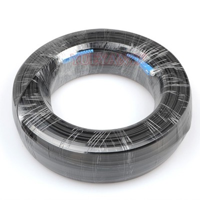 100M FTTH Fiber Optic Drop Cable Patch Cord SC to SC Simplex Single mode Jumper
