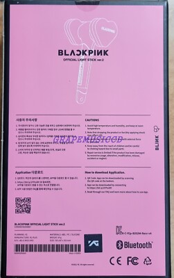 BLACKPINK OFFICIAL MD GOODS YG OFFICIAL LIGHT STICK Ver.2 NEW | eBay