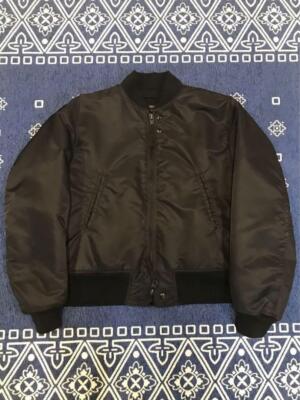 Engineered Garments MA-1 SVR Jacket Black Size S Used From Japan 