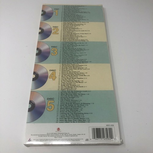 100 Hymns and Praise Classics 2002 [ 5 CD Box Set ] Various Artists ...