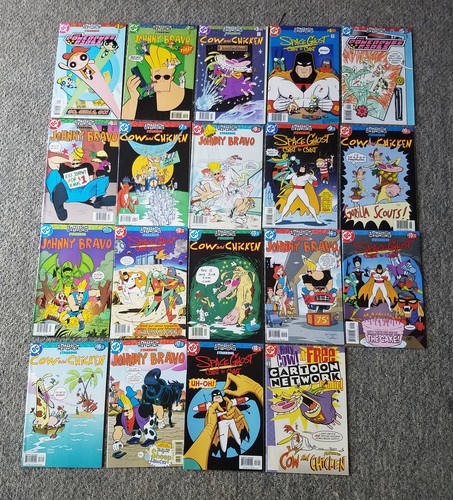 dc cartoon network starring comics #1-18 plus giveaway~full set