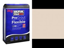 UltraTileFix ProGrout Flexible Wall & Floor Tile Grout - 3kg- All Colours