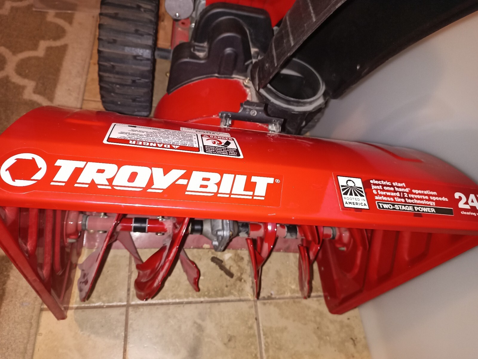 Troy Built Storm 2460 Snow Thrower **NEW, NEVER BEEN USED!** eBay