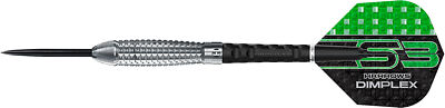 HARROWS Steeldarts Dimplex S3 Bomb 90% Tungsten Darts - Dart Set