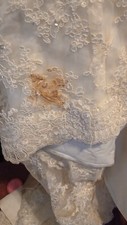 wedding dress size 3/4 corset back