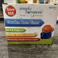 Niagara Simply Conserve Garden Hose Timer Set It & Forget Water Conservation 