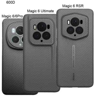 Original Aramid Carbon Faser Hülle Slim Case für Honor Magic 6 Pro Ultimate RSR