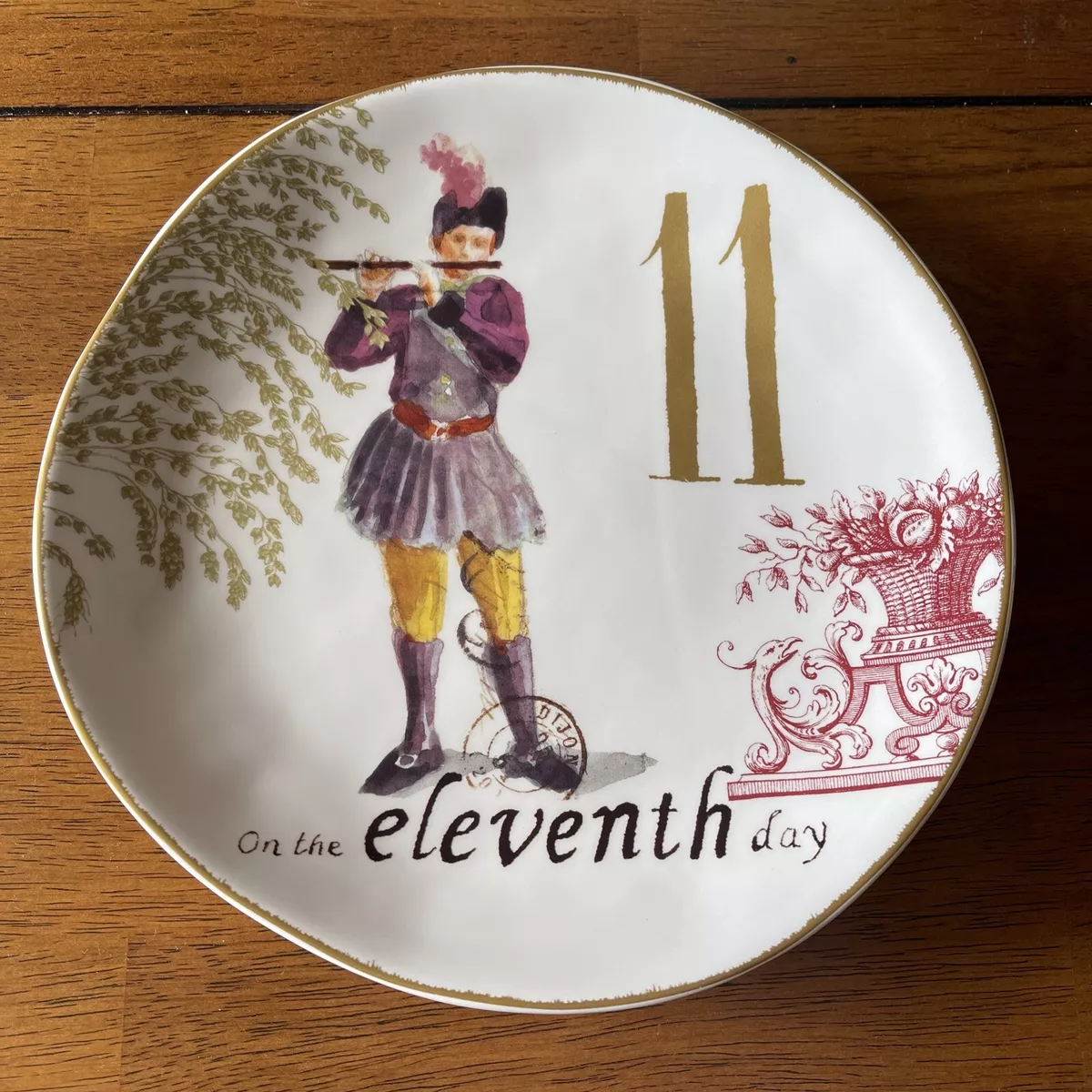 Williams sonoma 12 days of christmas plates cheap